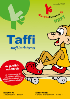 Taffi surft im Internet KiTu Heft 1/2021